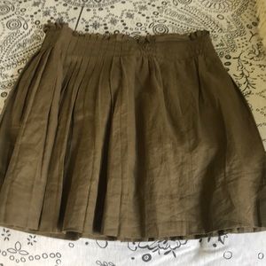 Green Jcrew skirt size 2!